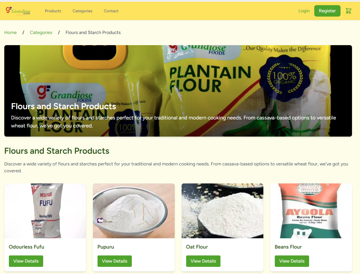 E-commerce Site Gallery