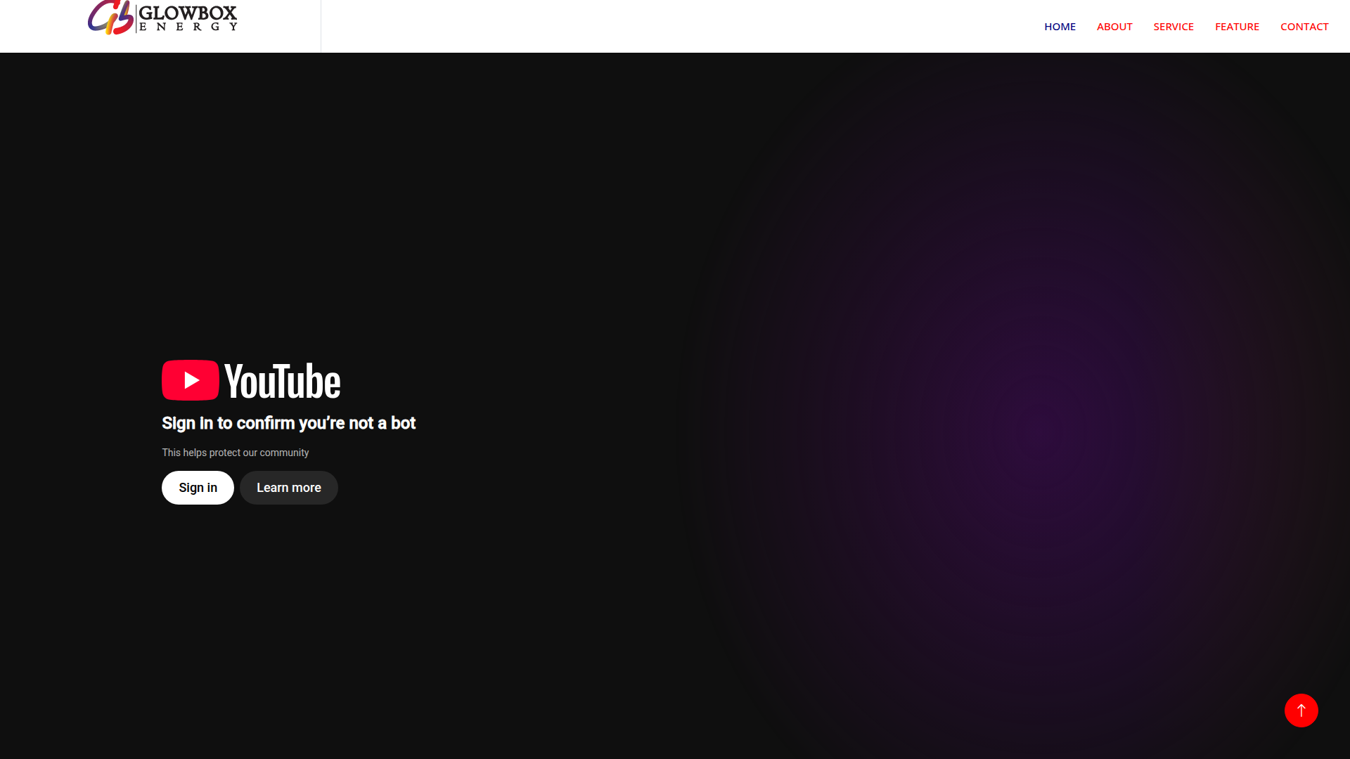 Screenshot of Glowbox Energy